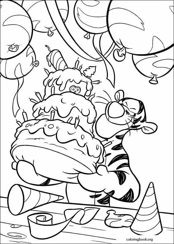 Winnie The Pooh coloring page (068)