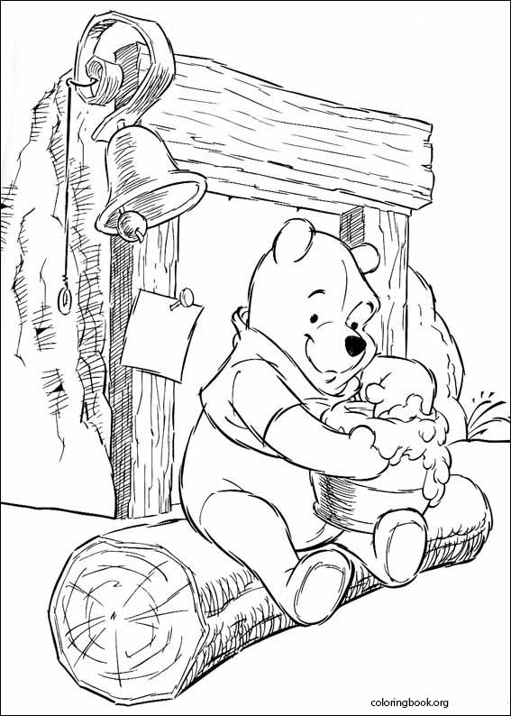 Winnie The Pooh coloring page (074)