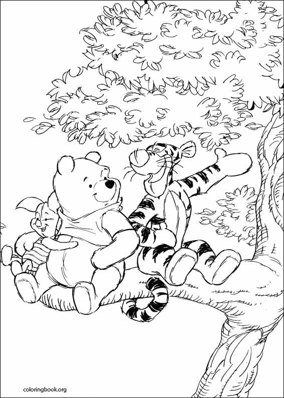 Winnie The Pooh coloring page (076)