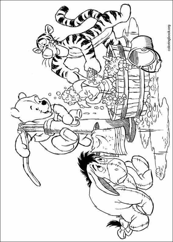 Winnie The Pooh coloring page (077)