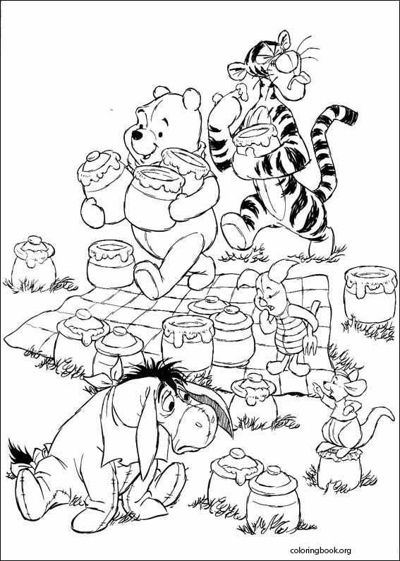 Winnie The Pooh coloring page (079)