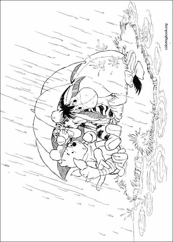 Winnie The Pooh coloring page (080)