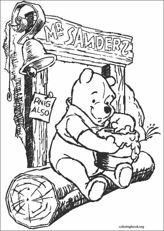 Winnie The Pooh coloring page (081)