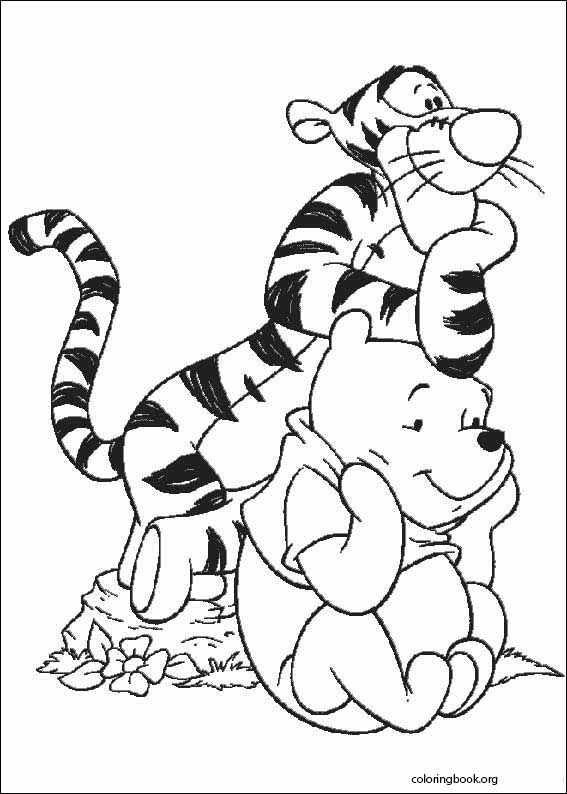 Winnie The Pooh coloring page (084)
