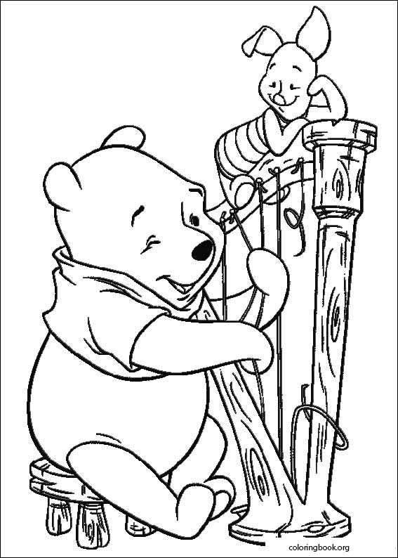 Winnie The Pooh coloring page (086)