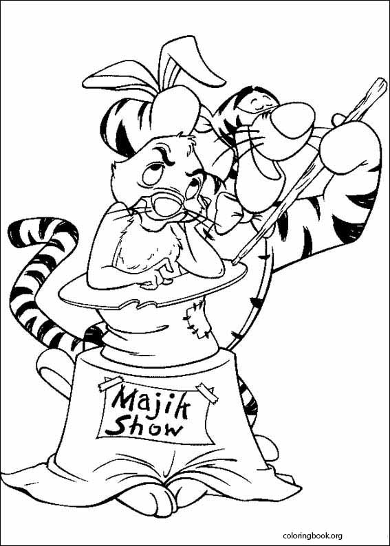 Winnie The Pooh coloring page (091)