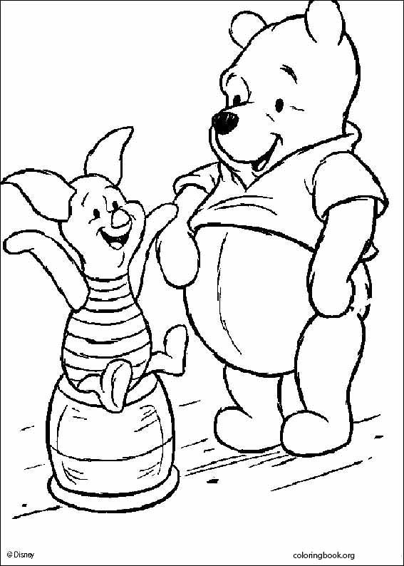 Winnie The Pooh coloring page (098)