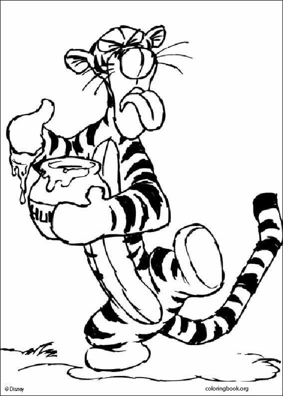 Winnie The Pooh coloring page (099)