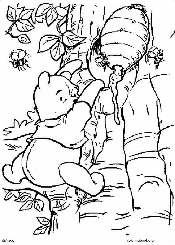 Winnie The Pooh coloring page (100)