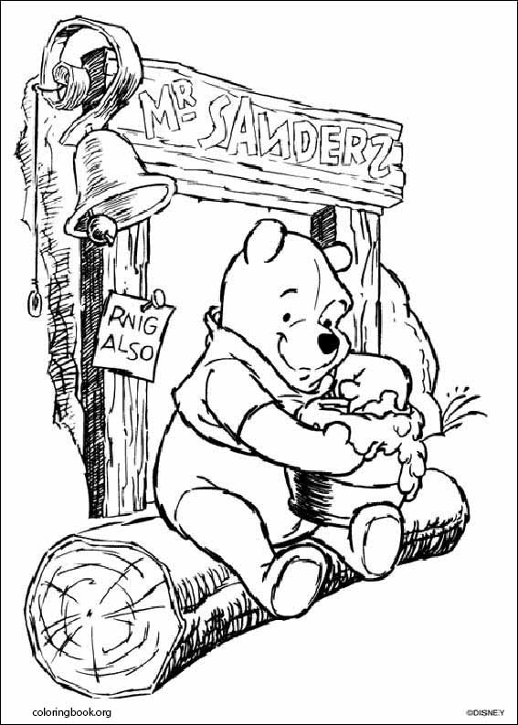 Winnie The Pooh coloring page (106)