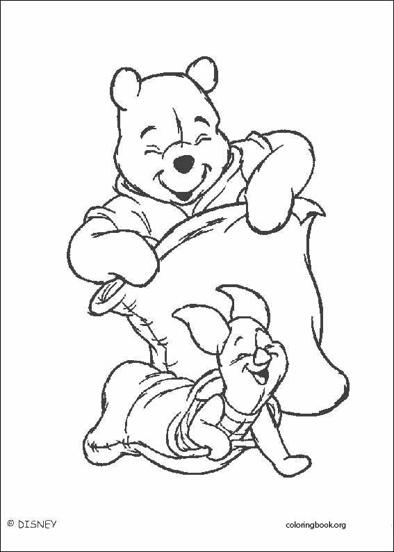 Winnie The Pooh coloring page (108)