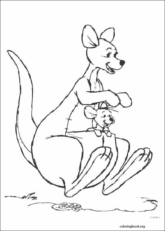 Winnie The Pooh coloring page (109)