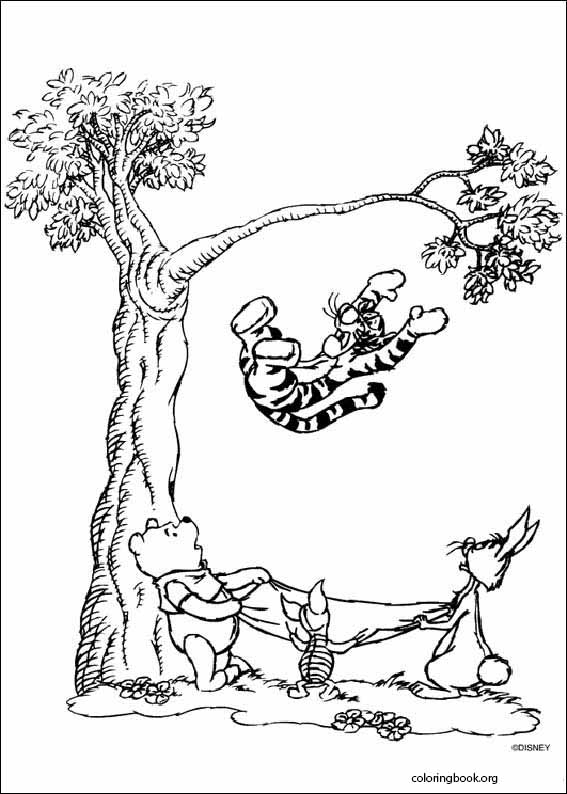 Winnie The Pooh coloring page (110)