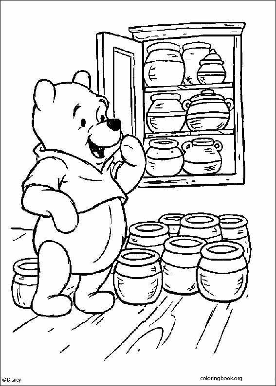 Winnie The Pooh coloring page (112)
