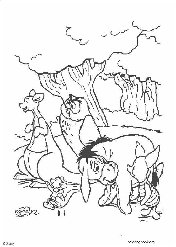 Winnie The Pooh coloring page (114)