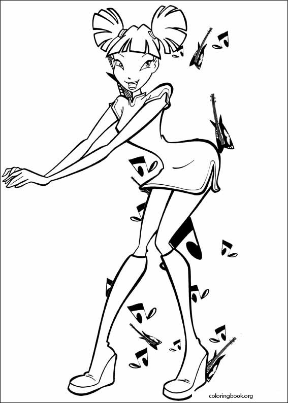Winx Club coloring page (002)
