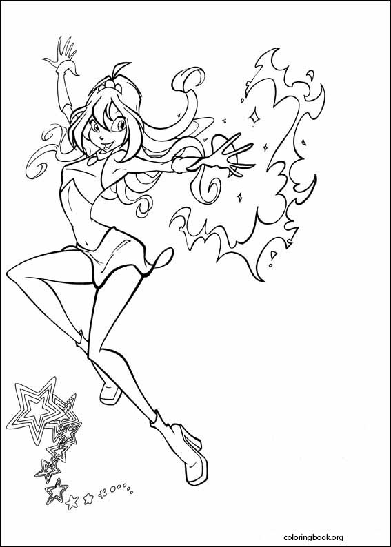 Winx Club coloring page (004)