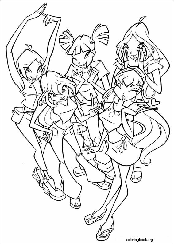 Winx Club coloring page (005)