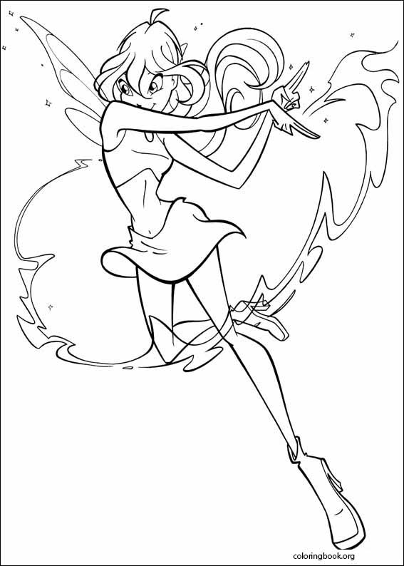Winx Club coloring page (006)