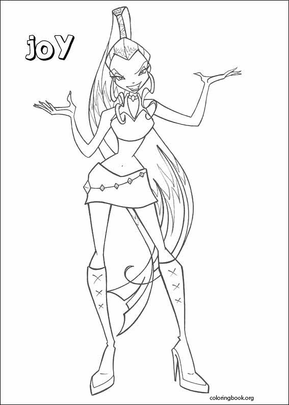 Winx Club coloring page (016)
