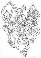 Winx Club coloring page (005)