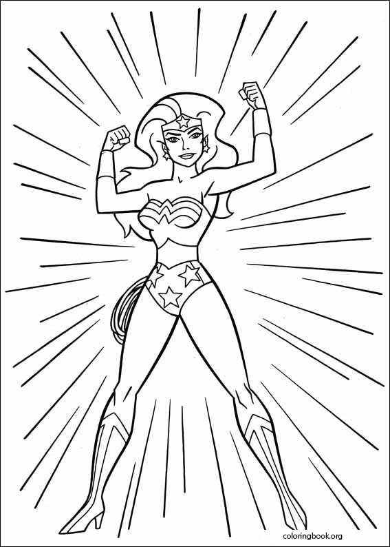 Wonder Woman coloring page (001)