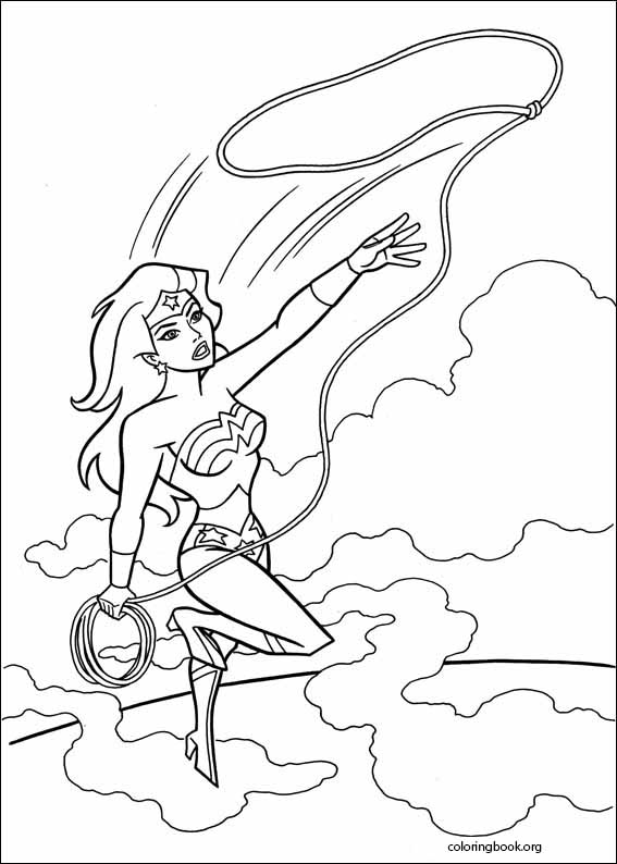 Wonder Woman coloring page (002)