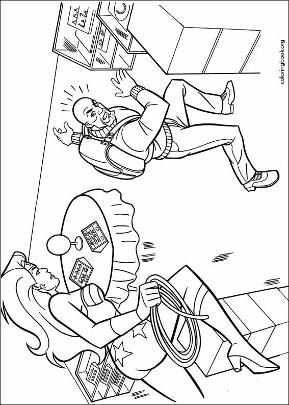 Wonder Woman coloring page (011)