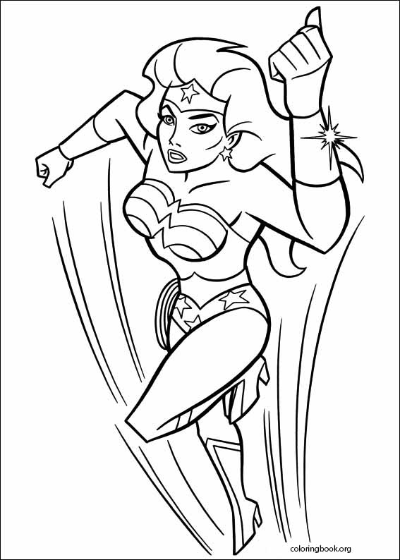 Wonder Woman coloring page (021)