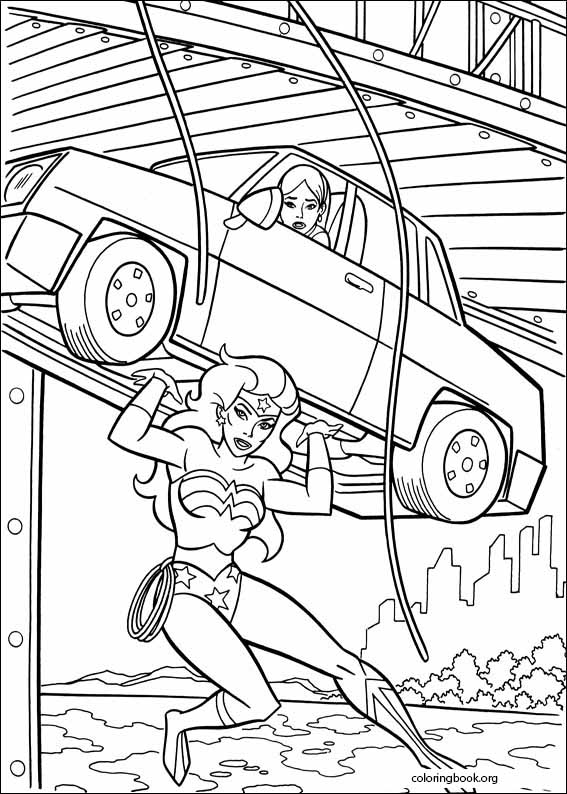 Wonder Woman coloring page (022)