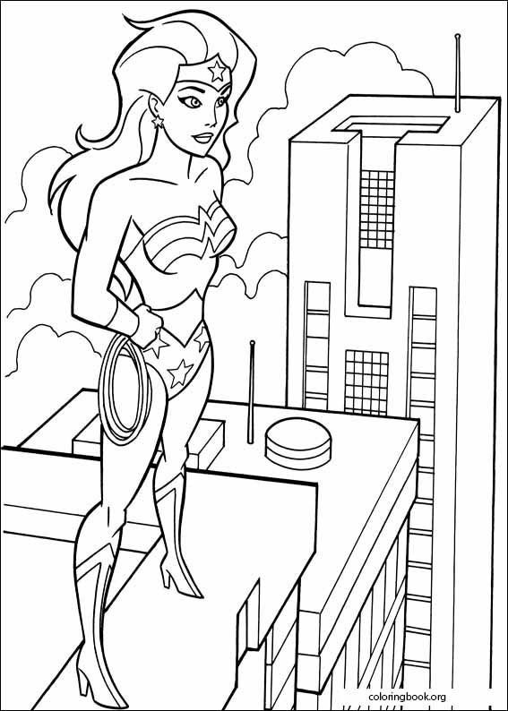 Wonder Woman coloring page (028)