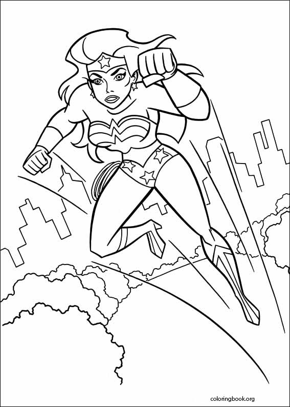Wonder Woman coloring page (031)