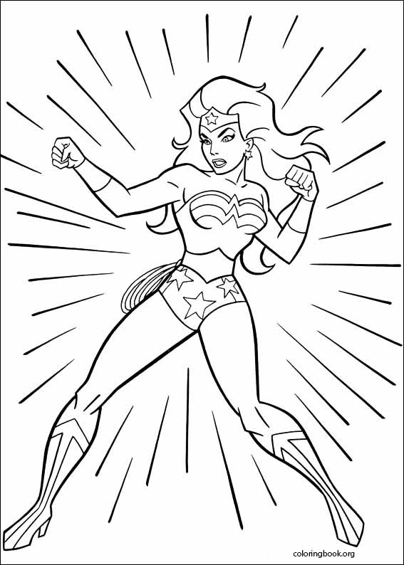 Wonder Woman coloring page (033)