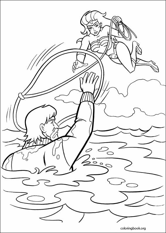 Wonder Woman coloring page (034)
