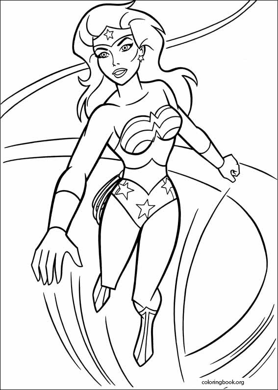 Wonder Woman coloring page (037)