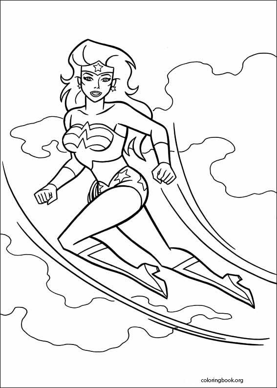 Wonder Woman coloring page (040)
