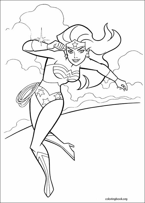 Wonder Woman coloring page (047)