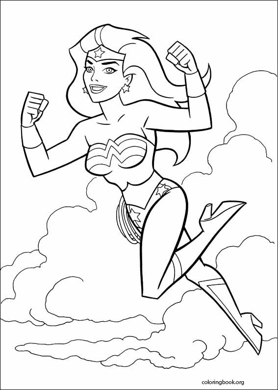 Wonder Woman coloring page (048)