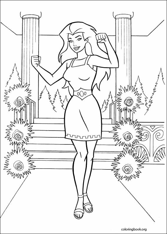 Wonder Woman coloring page (055)