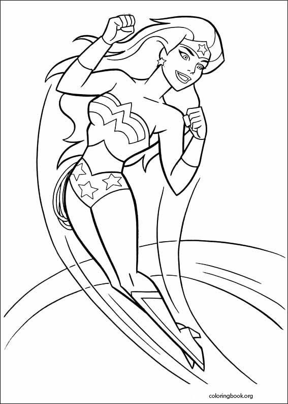 Wonder Woman coloring page (056)