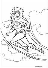 Wonder Woman coloring page (040)
