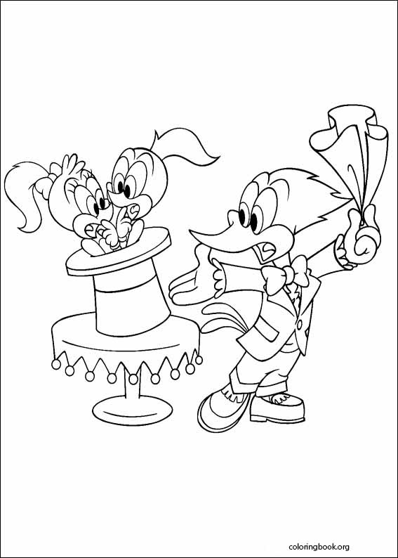 Woody Woodpecker coloring page (015)