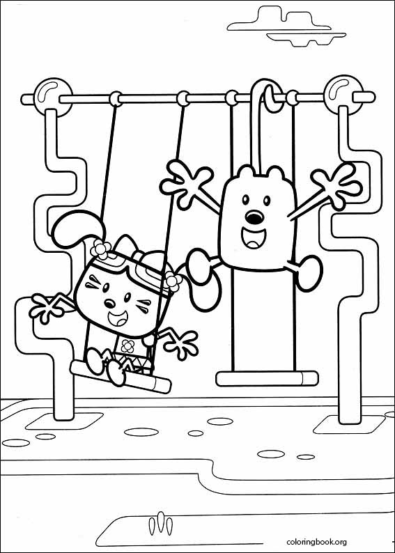 Wow! Wow! Wubbzy! coloring page (003)
