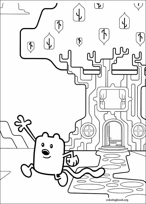 Wow! Wow! Wubbzy! coloring page (008)