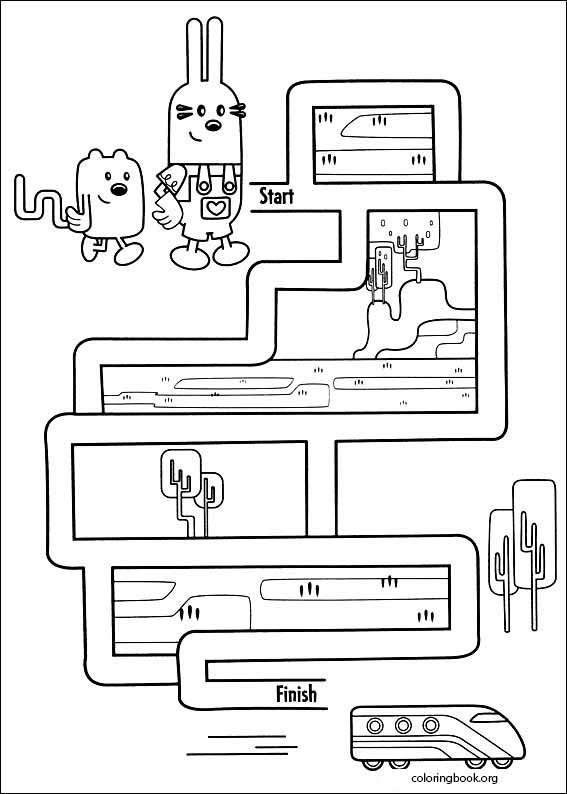Wow! Wow! Wubbzy! coloring page (014)