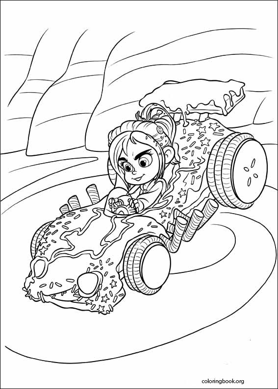 Wreck-It Ralph coloring page (004)