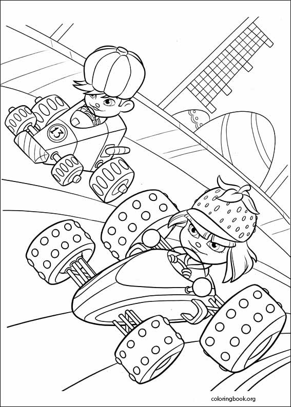 Wreck-It Ralph coloring page (005)
