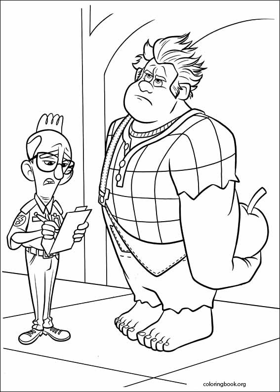 Wreck-It Ralph coloring page (007)