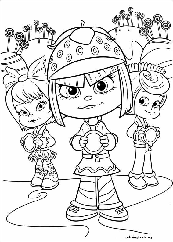 Wreck-It Ralph coloring page (008)