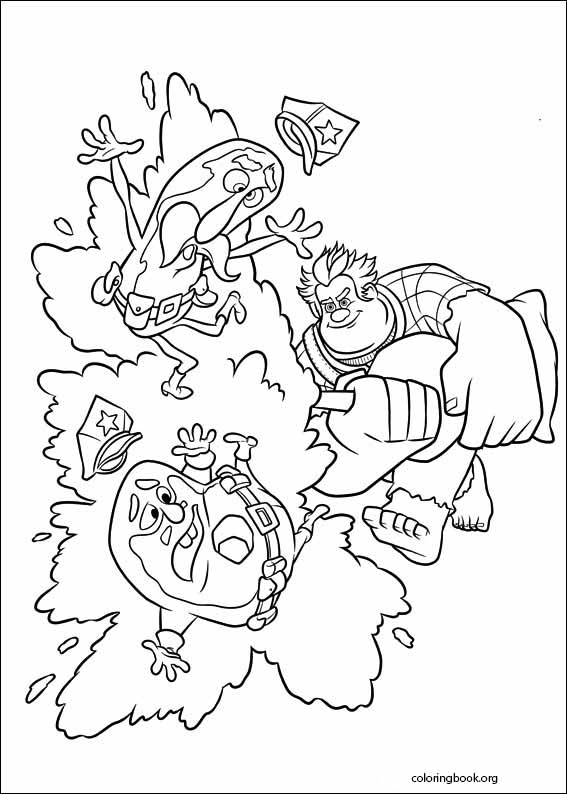Wreck-It Ralph coloring page (011)